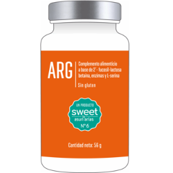 SWEET ARG ACIDEZ, REFLUJO, GASTRITIS  COMPLEMENTO ALIMENTICIO SWEET Nº 6 90 CAPSULAS