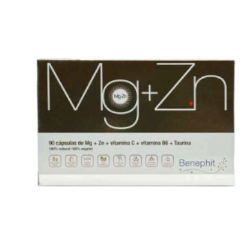 BENEPHIT MG+ZN+B6+VIT C+TAURINA 90 CAPSULAS