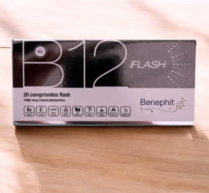BENEPHIT VIT B12 20 COMPR FLASH 1000 MCG CIANOCOBALAMINA