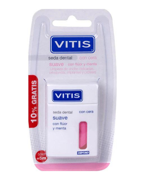 Seda dental suave flúor menta vitis