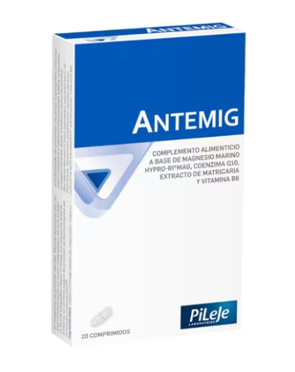 PILEJE ANTEMIG MAGNESIO + COENZIMA Q10+ VITB6 20 COMPRIMIDOS