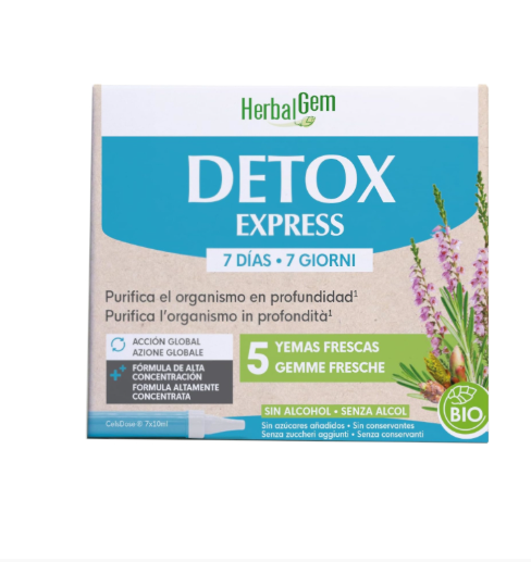 PRANAROM HERBALGEM DETOX EXPRESS 7 DIAS 5 YEMAS