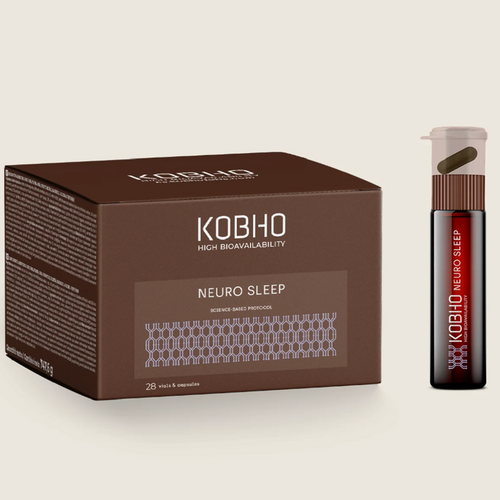 KOBHO NEURO SLEEP MELATONINA GABA L-TRIPTOFANO 28 VIALES