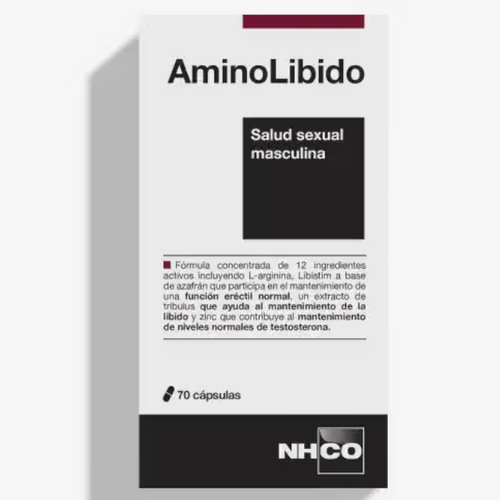 NHCO AMINOLIBIDO SALUD SEXUAL MASCULINA 70 CAPSULAS