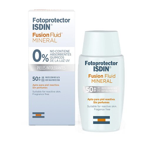 Isdin fotoprotector fusion fluid mineral SPF 50+ 50 mL