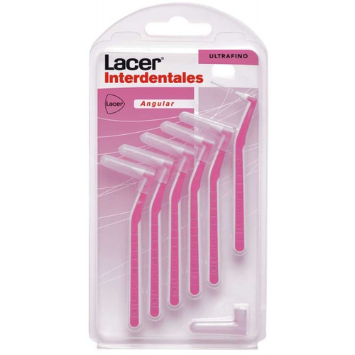 Lacer cepillo interdental ultrafino angular 6 unidades Lacer cepillo interdental ultrafino angular 6 unidades