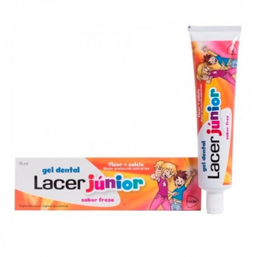 Lacer junior gel dental 75 mL fresa Lacer junior gel dental 75 mL fresa