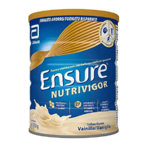 Ensure nutrivigor vainilla 850 g. Ensure nutrivigor vainilla 850 g.