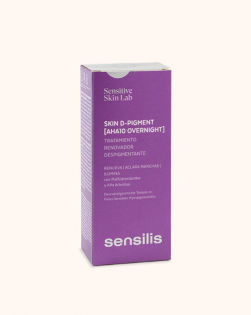 Sensilis skin d-pigment aha10 overnight 30 mL Sensilis skin d-pigment aha10 overnight 30 mL