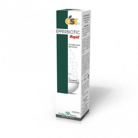 Gse efferbiotic rapid comp efervescentes 20 comp