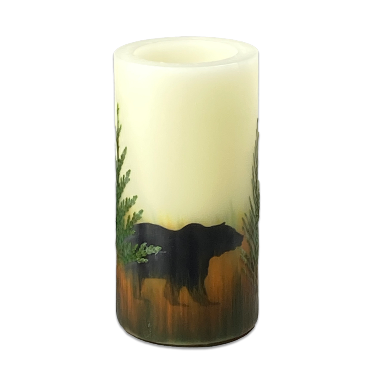 Grizzly Bear Candle