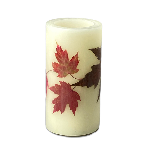 Maple Leaf Candle