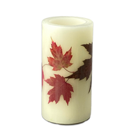 Maple Leaf Candle