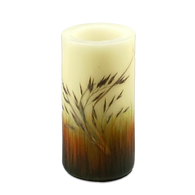 Montana Grass with Rust Base Candle