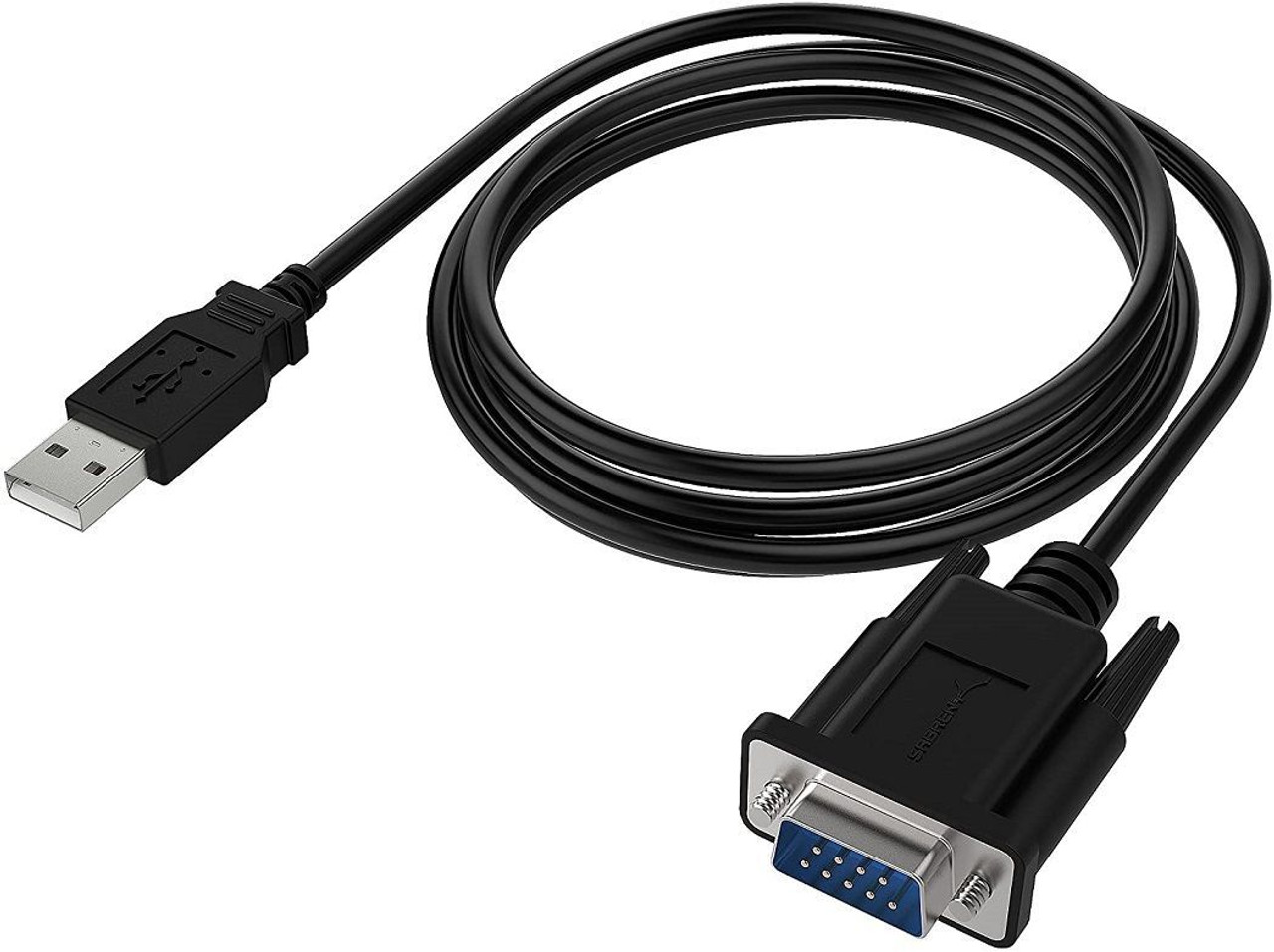6 Foot USB 2.0 Serial Adapter Cable, FTDI with Thumbscrews