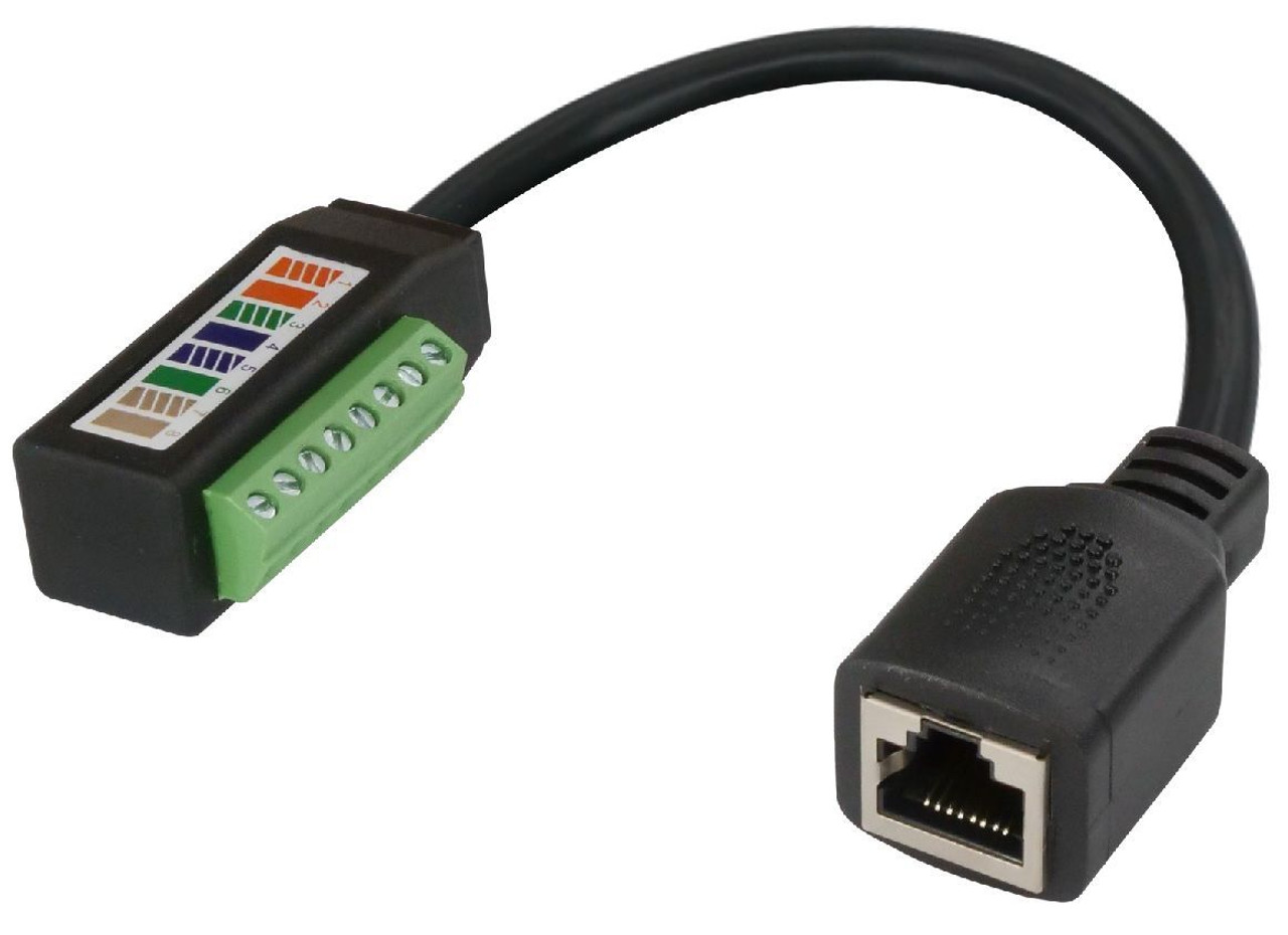  20m Cable Ethernet Jumper 8-pin Internet Connection