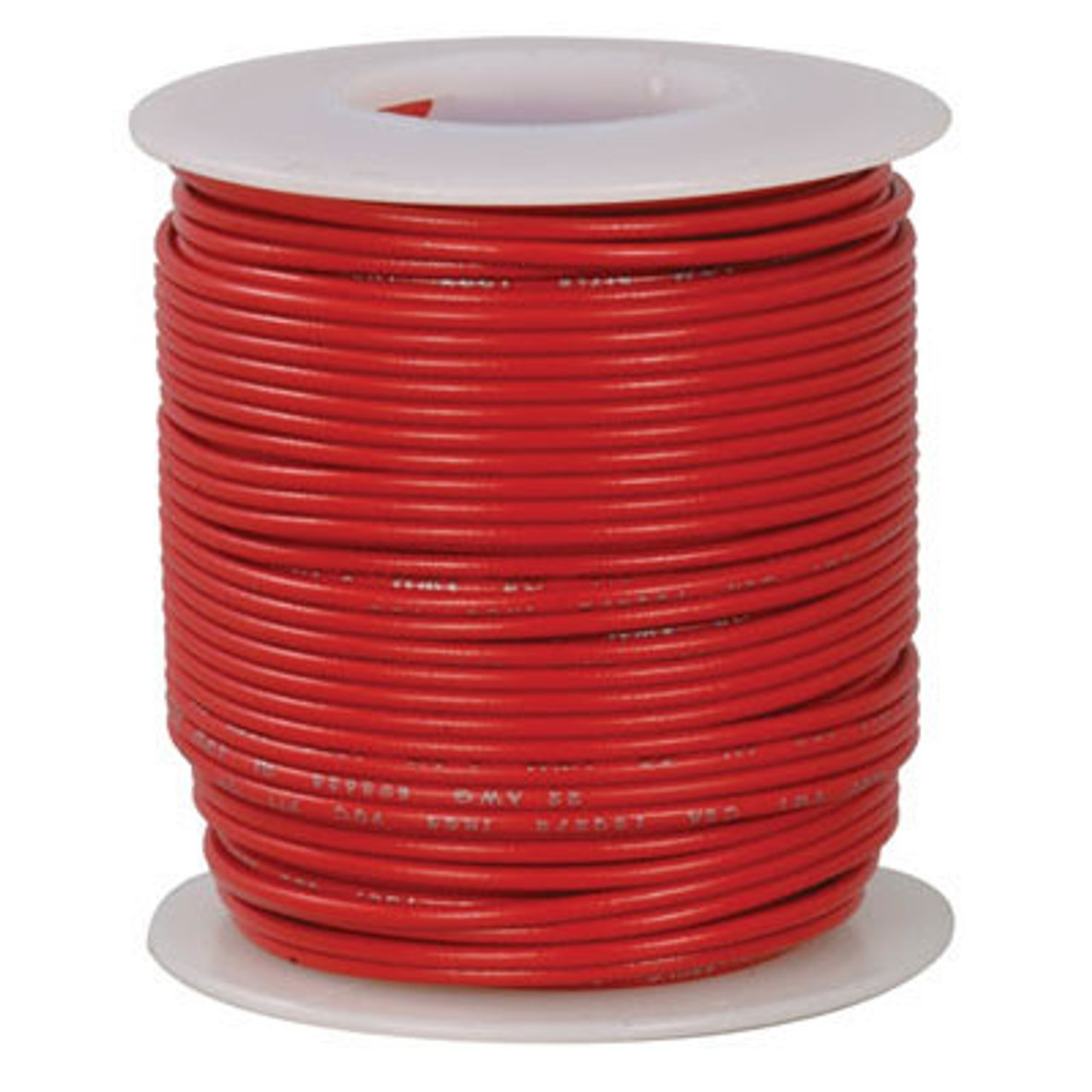 Red 100 Foot 26 AWG stranded hook-up wire