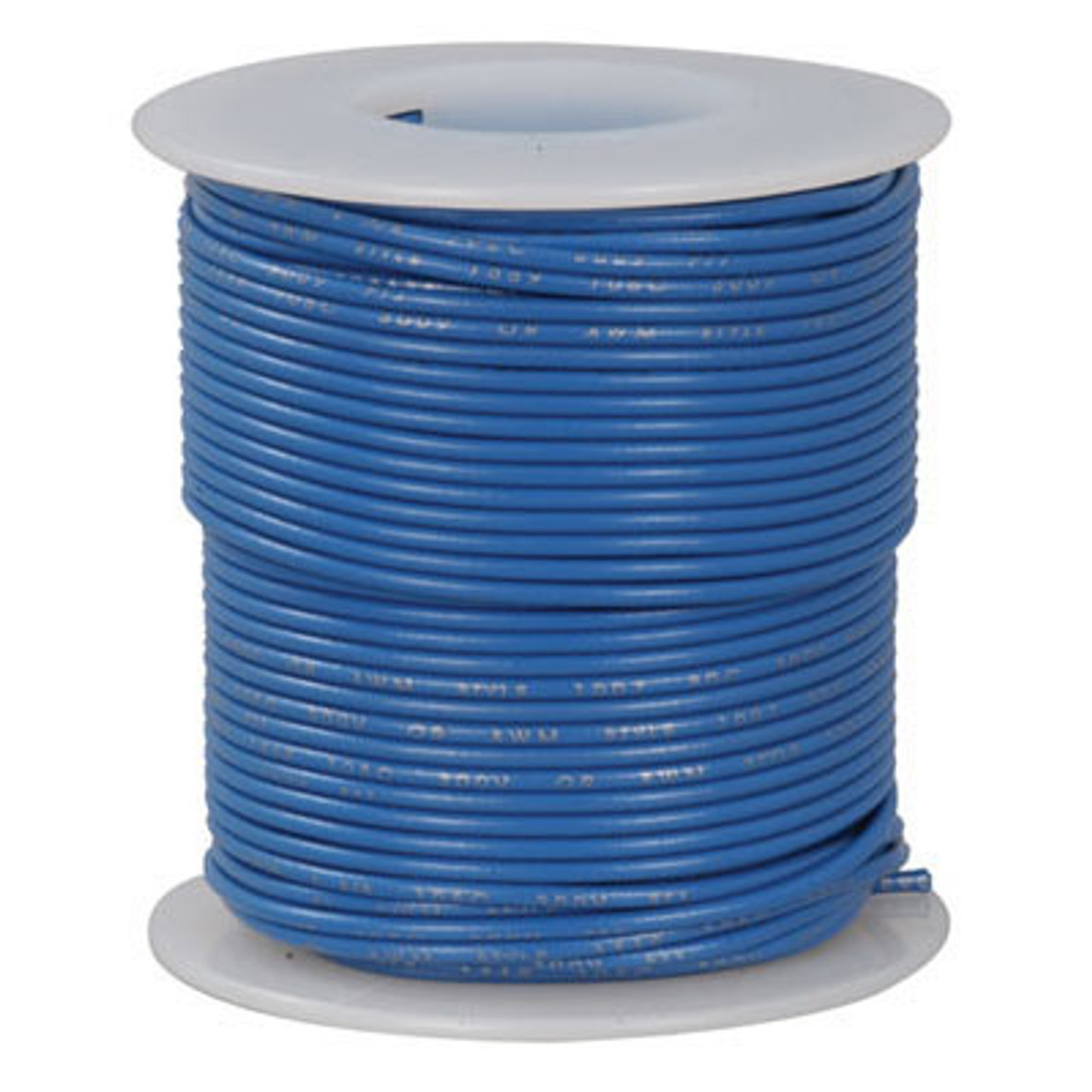 Blue 100 Foot 18 AWG stranded hook-up wire