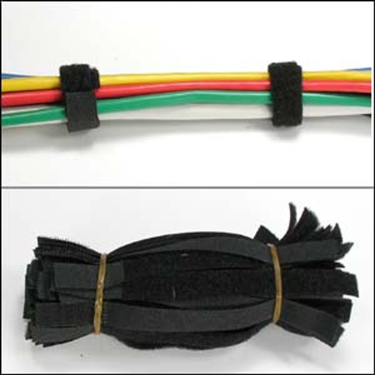 8 Inch Black Reuseable Tie Wrap - 100 - Secure™ Cable Ties