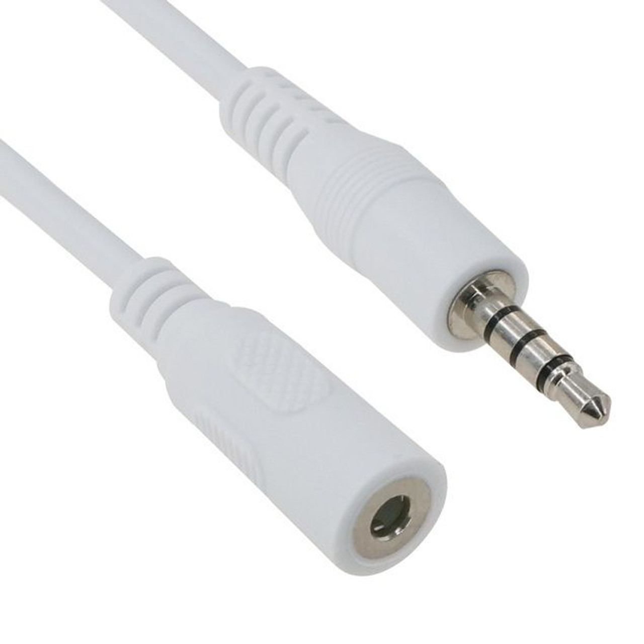 Basics Male to Female Stereo Audio Cable (Aux Extension Cable) with  Gold Plated Connectors- 6 Feet (3.5mm) - Does not support mic