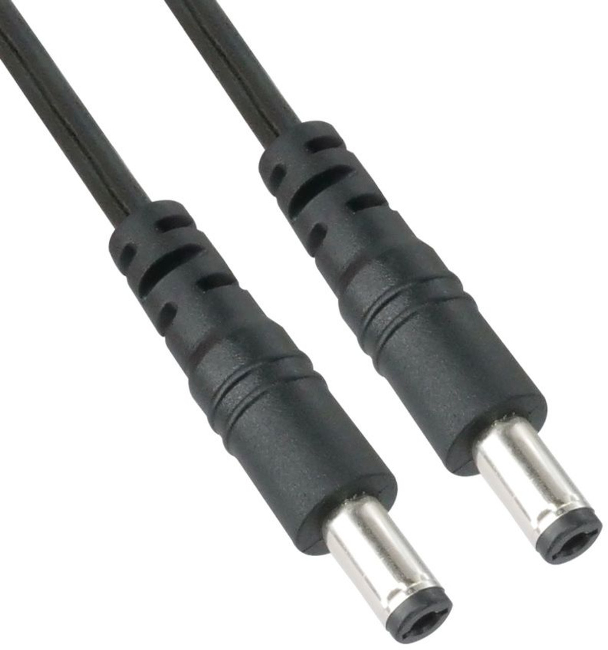 1 foot 20AWG 12V DC Power Cable Male to Male (Plug), ID 2.1mm OD 5.5mm
