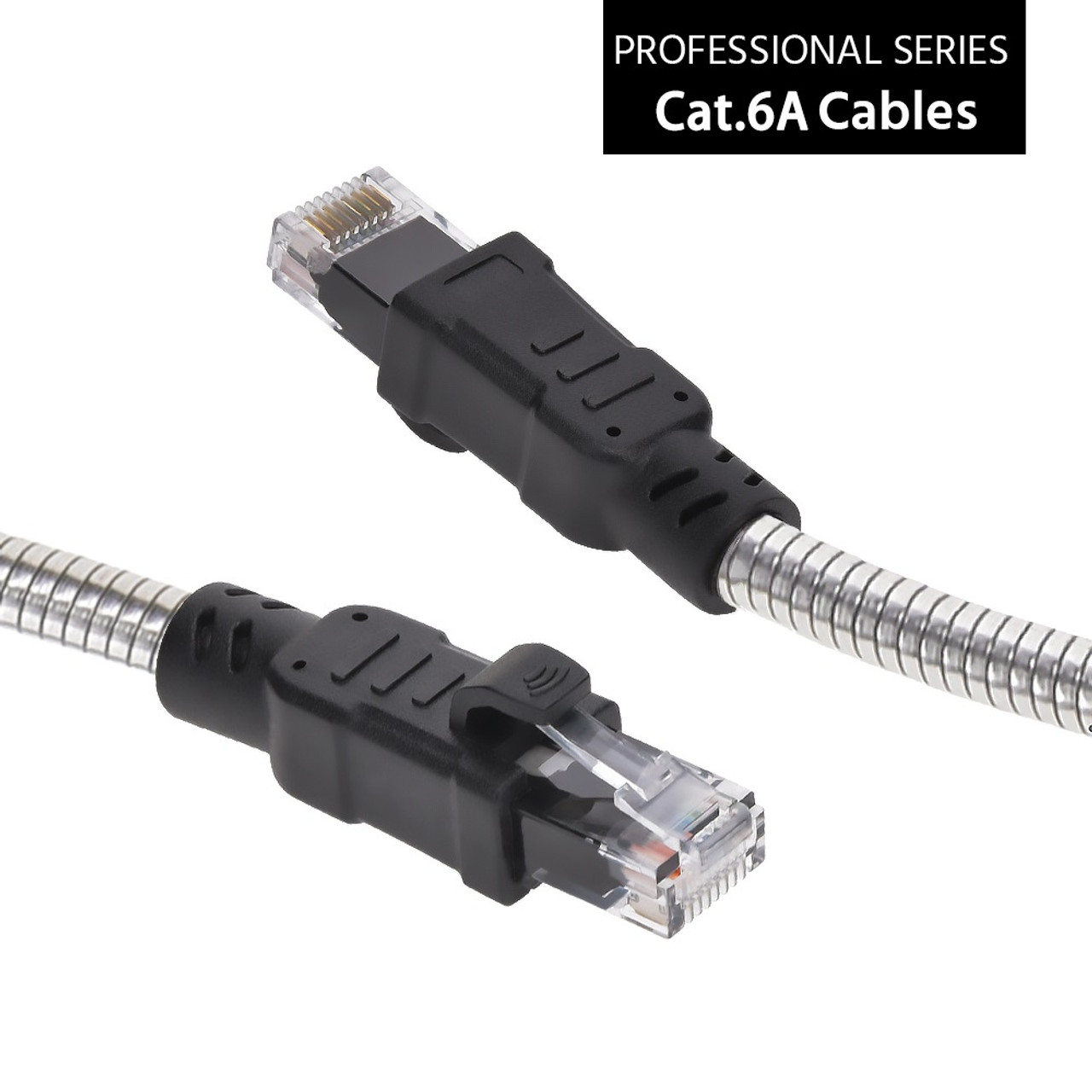 Cat8 Ethernet Cable 75 Feet STP 26awg Black