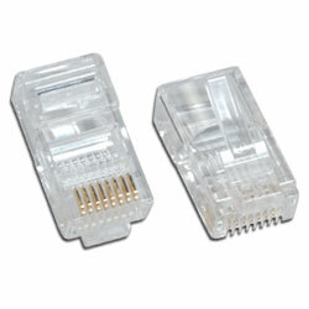 Pull Through RJ45 Plug, Unshielded, Category 5e, Pkg/100 - TDPTC5E