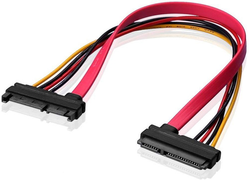 18 Inch SATA Data and Power Male/Female Extension Cable