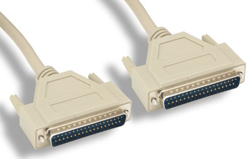 6 Foot DB37 37 Pin Male/Male Serial Cable