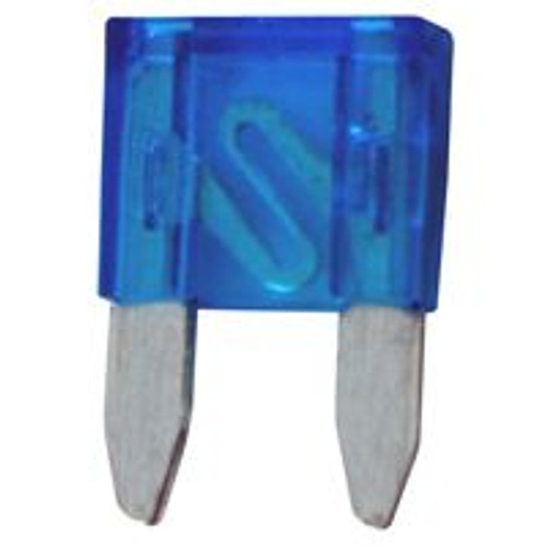 NTE 74-MAF15A Fuse-mini Automotive Atm Equivalent Blade Type 15A 32V Blue Color Fast Acting 5 Pack