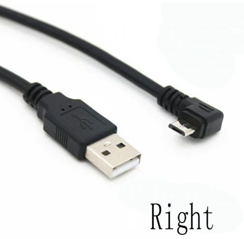 1.5 Meter USB 2.0 to Right Angle Micro Cable