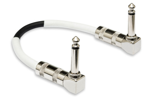 HOSA CPE-112 Guitar Patch Cable, Right Angle to Right Angle, 12 inch