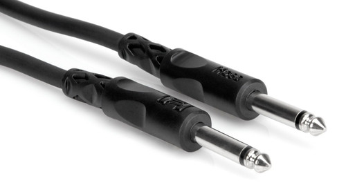 HOSA CPP-110 1/4" TS Unbalanced Audio Interconnect Cable - 10 Foot