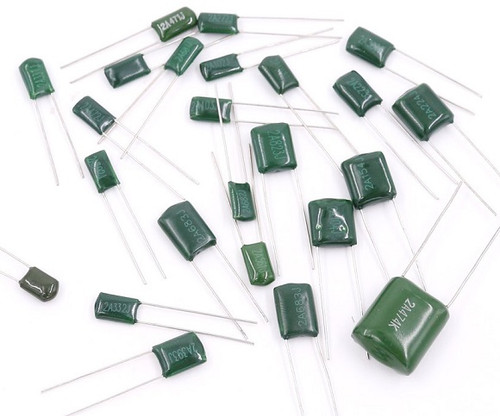 2.7nf Mylar Polyester Film Capacitor, 100V, Tolerance: ±5%