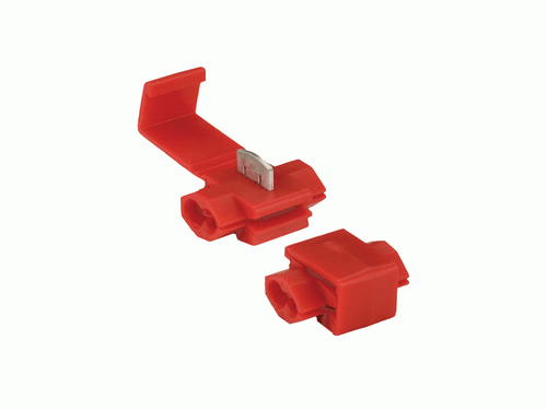 Red Scotch Lock Instant Tap Connector 22-18 Gauge - Package of 10