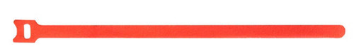 25cm Hook and Loop Straps - Pack of 10 - Orange