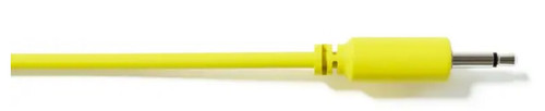 ExcelValley 10cm (4 Inch) Mono Modular Synth Patch Cable - Yellow