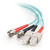 2 Meter ST/SC  10G 50/125 LOMMF OM3  Fiber Cable