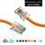 10 Foot Cat6 UTP Ethernet Network Non Booted Cable Orange - Ships from California