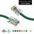200 Foot Cat6 UTP Ethernet Network Non Booted Cable Green - Ships from California
