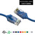 2 Foot CAT6 28AWG Slim Gigabit Ethernet Network Cable - Blue