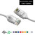 2 Foot CAT6 28AWG Slim Gigabit Ethernet Network Cable - White