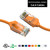5 Foot CAT6 28AWG Slim Gigabit Ethernet Network Cable - Orange