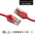 9 Foot CAT6 28AWG Slim Gigabit Ethernet Network Cable - Red