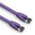 25 Foot Cat.8 S/FTP Ethernet Network Cable 2GHz 40G - Purple - Ships from California