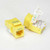 Cat6 Toolless RJ45 Keystone Jack - Yellow