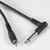 15 Foot 1/4" Right Angle Mono Plug to RCA Male Cable
