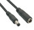 1 Foot 22AWG 2.1mm DC Power Extension Cable