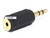 3.5mm Stereo Plug to 2.5mm Stereo Jack Adaptor - Gold Plated