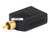 RCA Plug to 2 x 6.35mm (1/4 Inch) Mono Jack Splitter Adaptor - Gold Plated